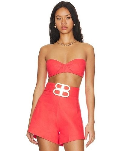 Bronx and Banco Cateye Bralette - Red