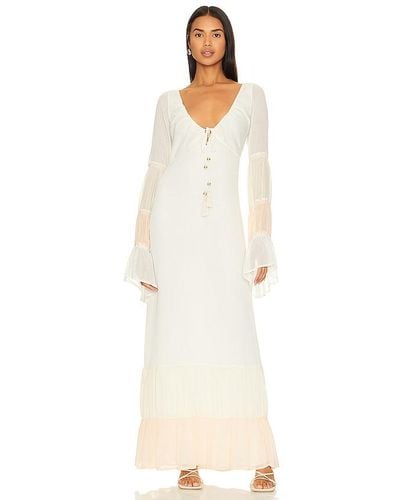 House of Harlow 1960 X Revolve Anne Maxi Dress - Natural