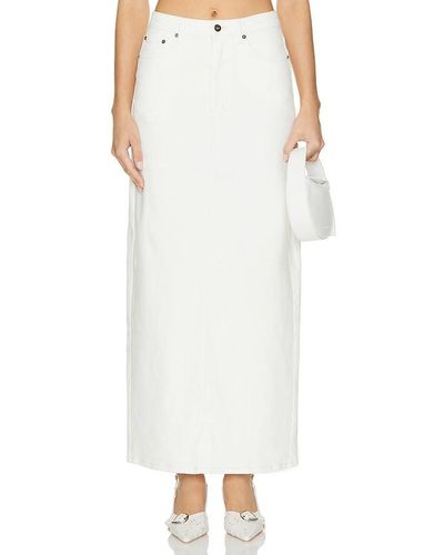 Bardot Evianna Maxi Skirt - White