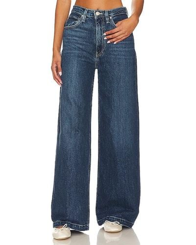 Hudson Jeans Pierna ancha de talle alto james - Azul