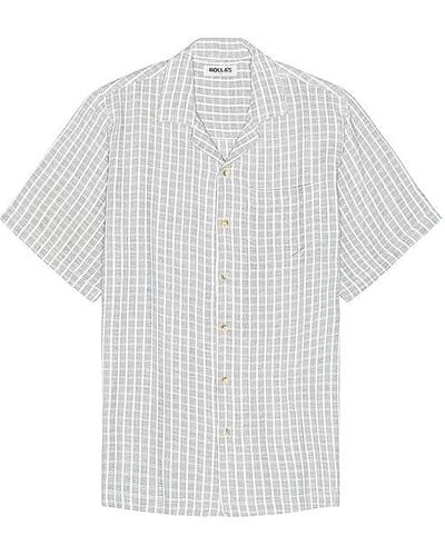 Rolla's Bowler Shirt - White