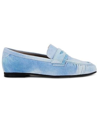 AllSaints Sapphire Suede Loafer - Blue