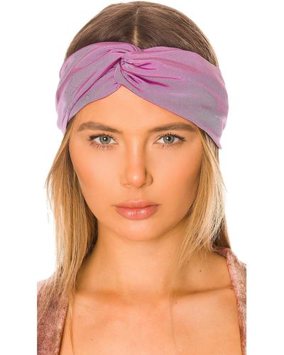 Jennifer Behr Novarella Turban Headwrap - Pink