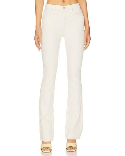 Hudson Jeans Barbara high rise baby flare - Blanco