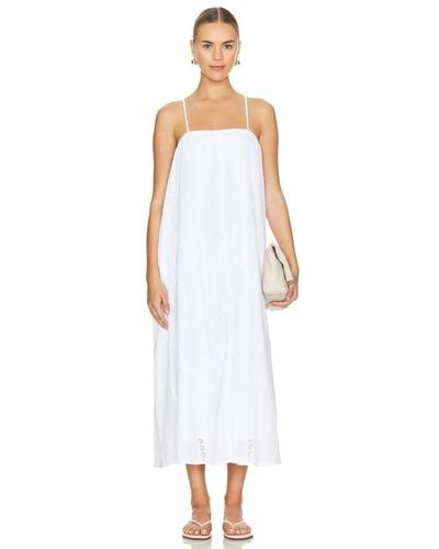 Seafolly Broderie Maxi Dress - White