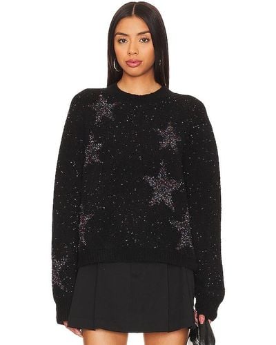 AllSaints Star Tinsel Sweater - Black