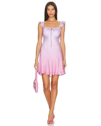 Olivia Rubin Anya Mini Dress - Pink