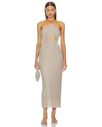 Significant Other Nyah Midi Dress - Natural