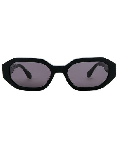 DIFF Allegra Sunglasses - ブラック