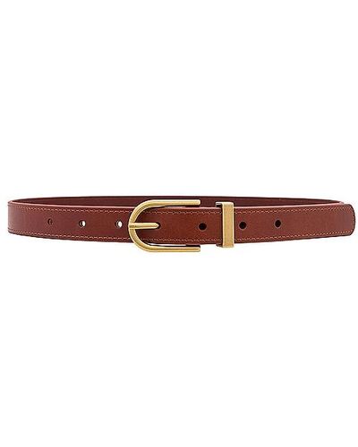 FRAME Simple Art Deco Belt - Brown