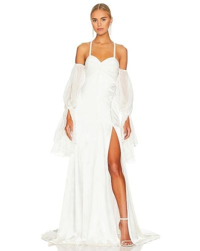 For Love & Lemons Esme Bridal Gown - White