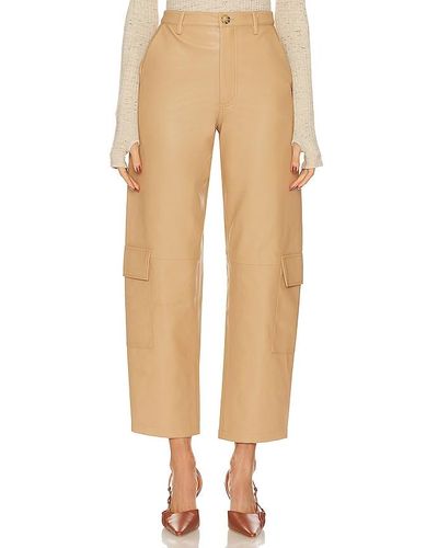 Song of Style Fabiola Belted Pant - Natural