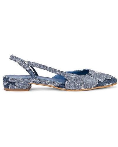 Toral Zapato plano lina - Azul