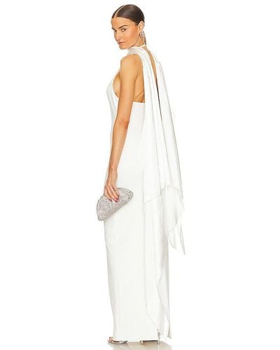 Solace London Dahlia Maxi Dress - White
