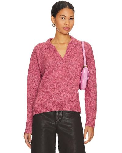 Central Park West Mia Polo Jumper - Pink