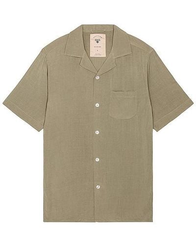 Oas Plain Shirt - Green