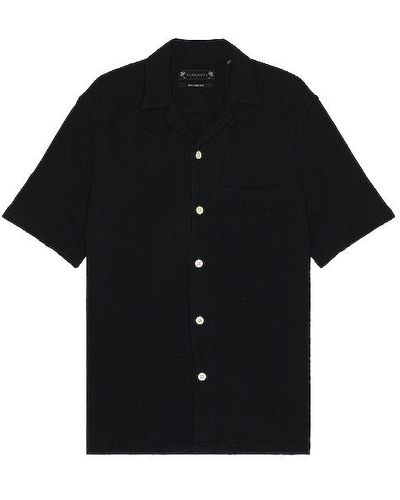 AllSaints CHEMISE VALLEY - Noir