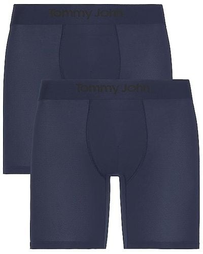 Tommy John 2 Pack Boxer Brief 6 - Blue