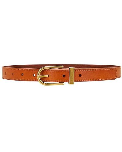 FRAME Simple Art Deco Belt - Brown