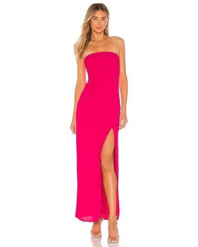 superdown Asher Strapless Dress - Pink