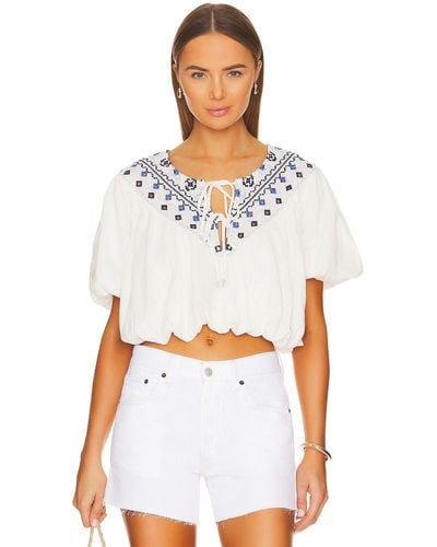 Free People Joni Top - ホワイト