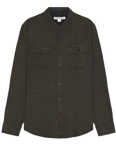 Outerknown Transitional Flannel Shirt - ブラック
