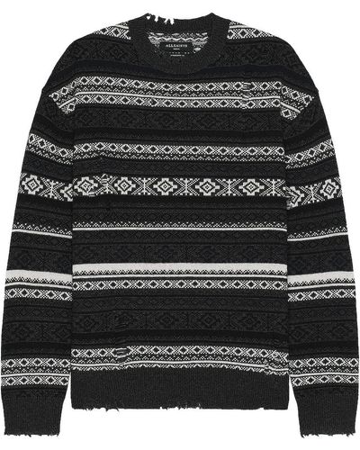 AllSaints セーター - ブラック