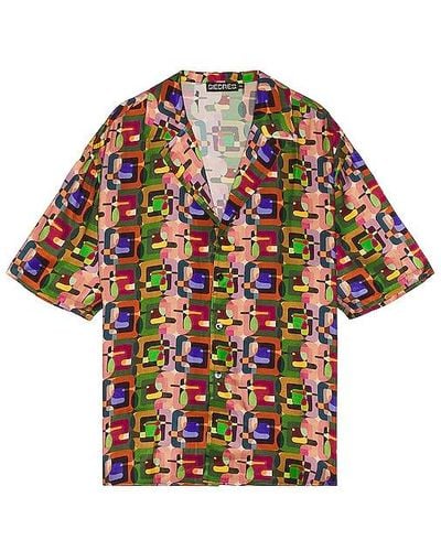 Siedres Resort Collar Shirt - Multicolour