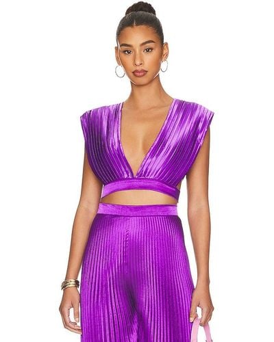 L'idée Gala Top - Purple