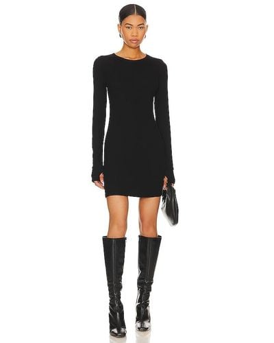 Michael Lauren Randolph Mini Dress - Black