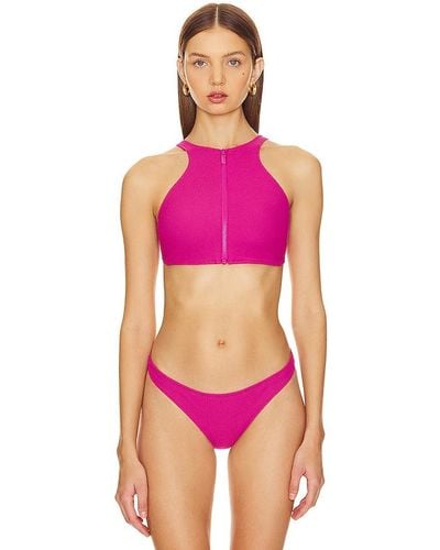 Tropic of C Sirenas Bikini Top - Pink