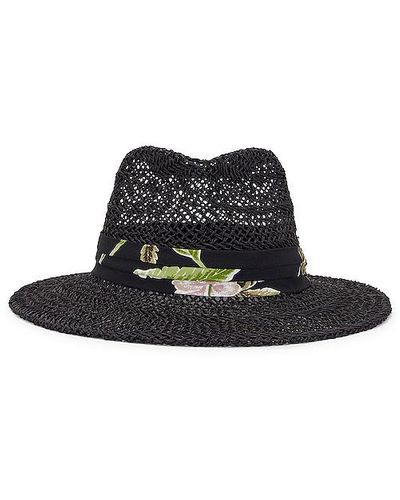 Brixton Aloha Straw Hat - Black