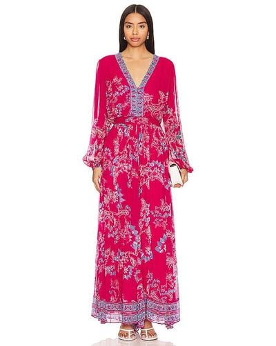 Hemant & Nandita Maheen Maxi Dress - Pink