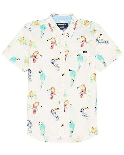 Chubbies The Dude Where's Macaw Friday Shirt - White