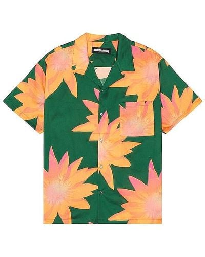 DOUBLE RAINBOUU Short Sleeve Hawaiian Shirt - Multicolor