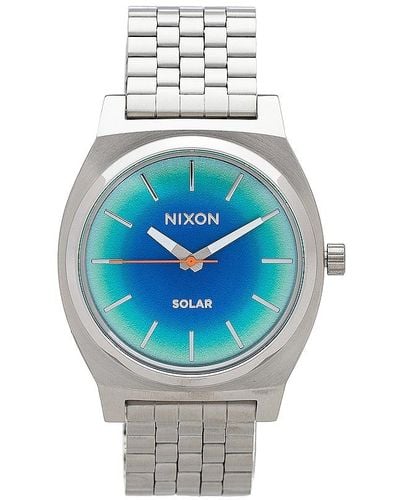 Nixon Time Teller Solar Watch - Gray