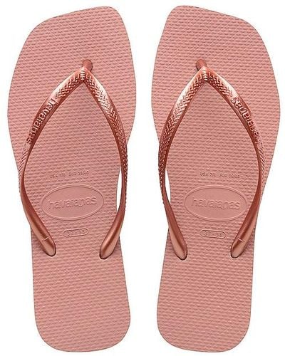 Havaianas Slim Square Sandal - Pink