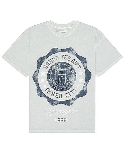 Honor The Gift A-spring Htg Seal Logo Tee - Grey