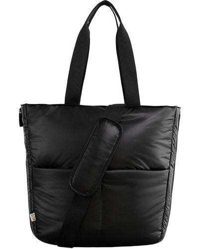 BEIS The Expandable Puffy Tote - Black
