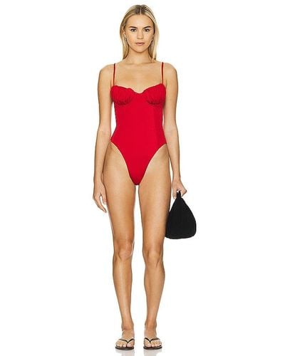 Belle The Label Marcella One Piece - Red