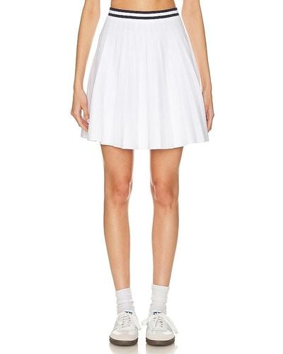 525 Larissa Pleated Tennis Skirt - White