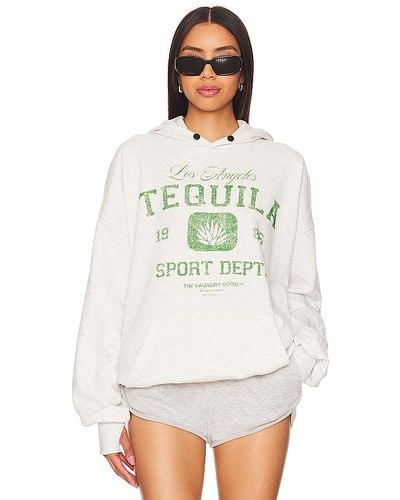 The Laundry Room Tequila Sport Hideout Hoodie - White