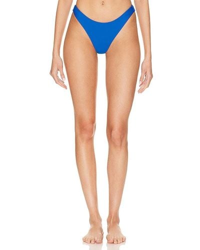 Mikoh Swimwear Papara Bikini Bottom - Blue