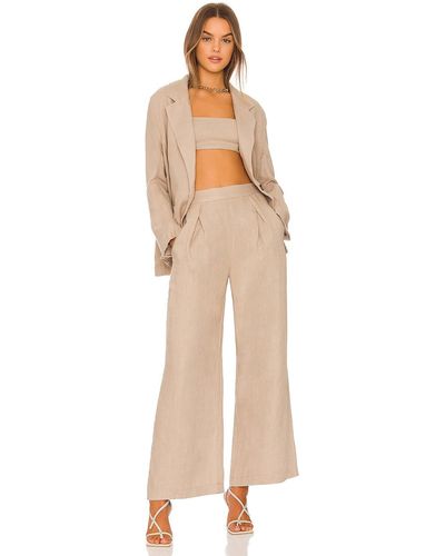 Free People Can't Get Enough Summer Suit Set - Natural