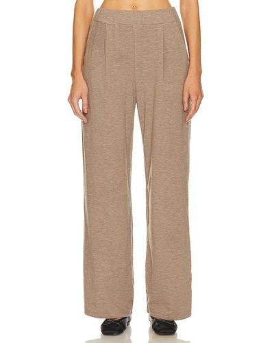 Bobi Wide Leg Trousers - Natural