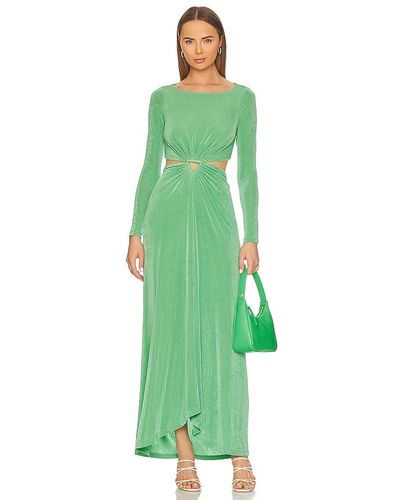 Significant Other Cali Long Sleeve Dress - Green