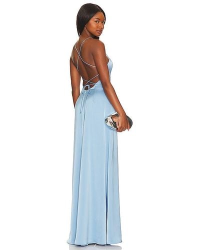 Katie May X Revolve Trudy Gown - Blue