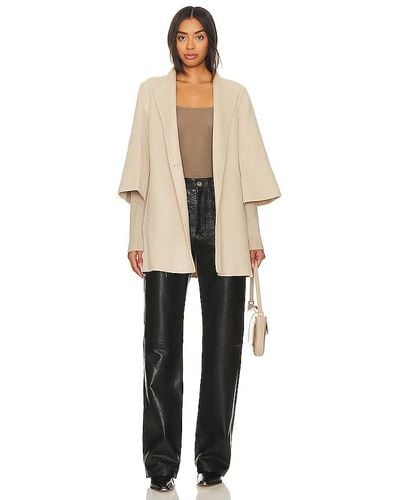 SOIA & KYO Selma Coat - Natural