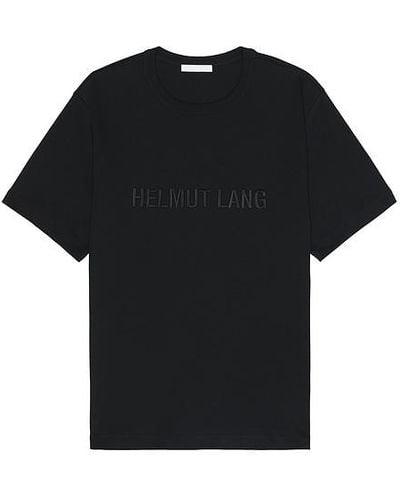 Helmut Lang Logo Tee - Black