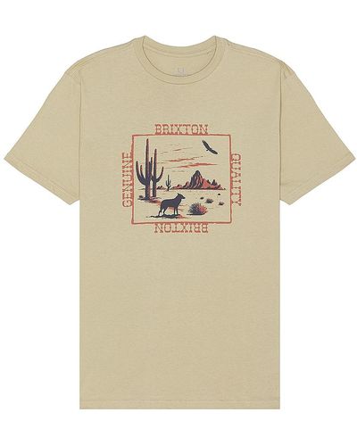 Brixton Tシャツ - ナチュラル